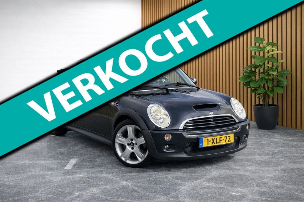 Mini Mini Cabrio 1.6 Cooper S Chili SIDEWALK (COGNAC LEDER,, Auto's, Voorwielaandrijving, Gebruikt, 4 cilinders, Cabriolet