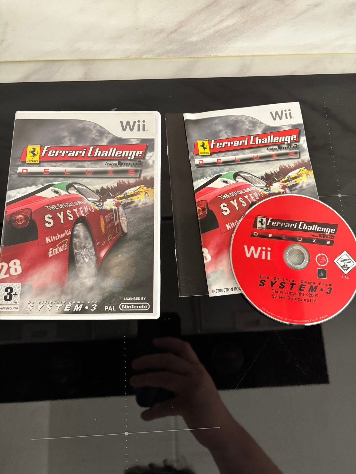 Nintendo Wii Ferrari Challenge, Spelcomputers en Games, Games | Nintendo Wii, 1 speler, Racen en Vliegen, Ophalen of Verzenden