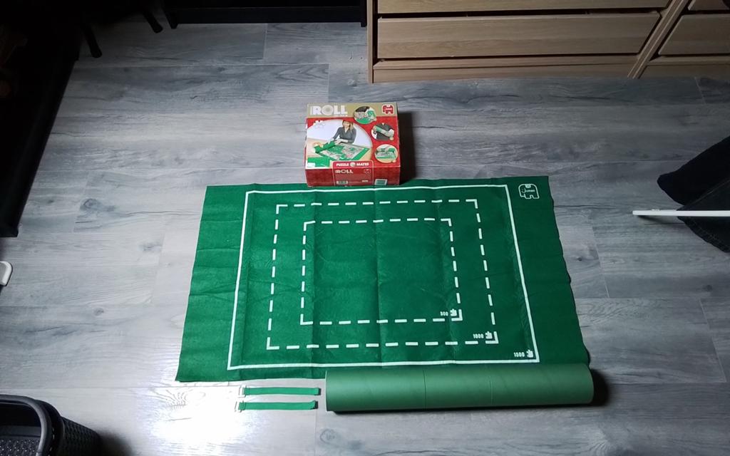 Puzzelmat voor puzzels tot 1500 stukjes, Ophalen, Zo goed als nieuw