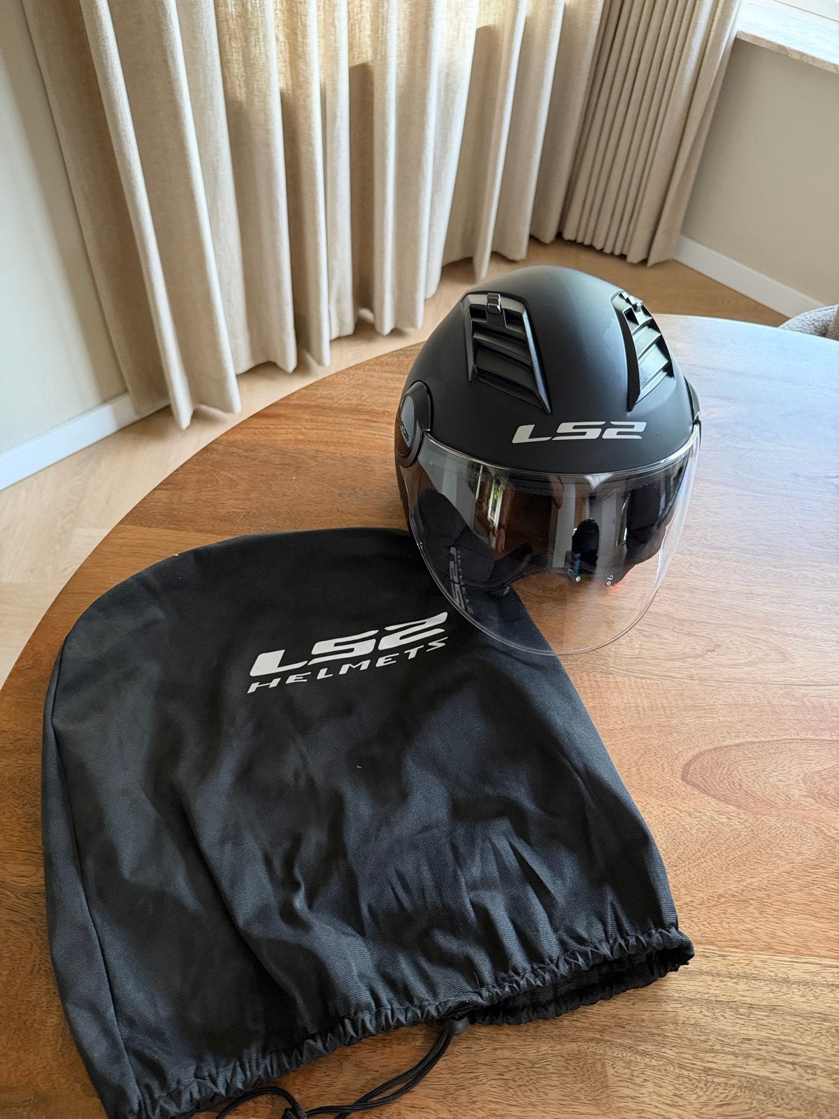 LS2 OF616 Airflow II open helm - Maat XS - Zo goed als nieuw, Fietsen en Brommers, Ophalen of Verzenden, Zo goed als nieuw, Extra small of kleiner