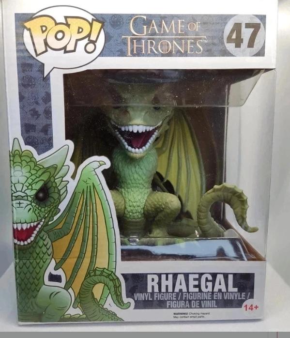 Funko pop game of thrones rhaegal, Ophalen of Verzenden, Zo goed als nieuw