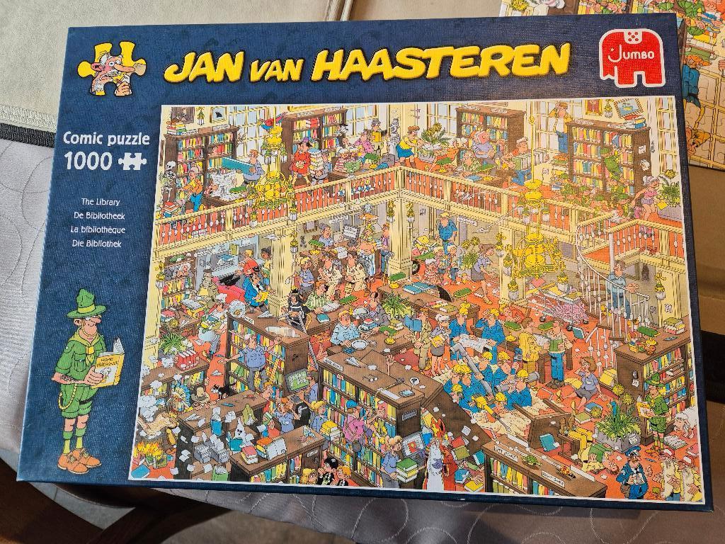 Jan van Haasteren puzzels, Ophalen of Verzenden, 500 t/m 1500 stukjes, Zo goed als nieuw, Legpuzzel