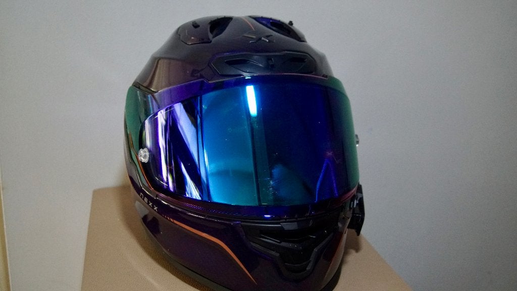 Nexx X.R3R Hagibis Purple XS | Nieuwstaat | Extra vizieren, XS, Integraalhelm, Tweedehands, Ophalen