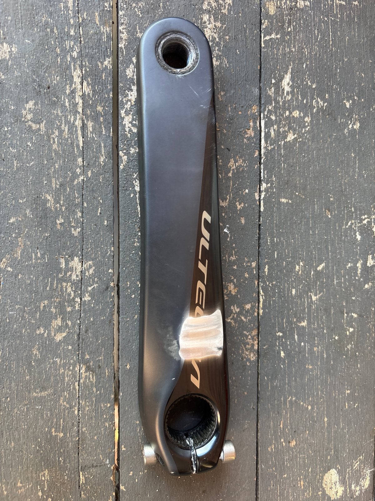 Shimano Ultegra FC-R8000 crankarm 172.5mm, Crankstel of Pedalen, Gebruikt, Ophalen of Verzenden, Aluminium