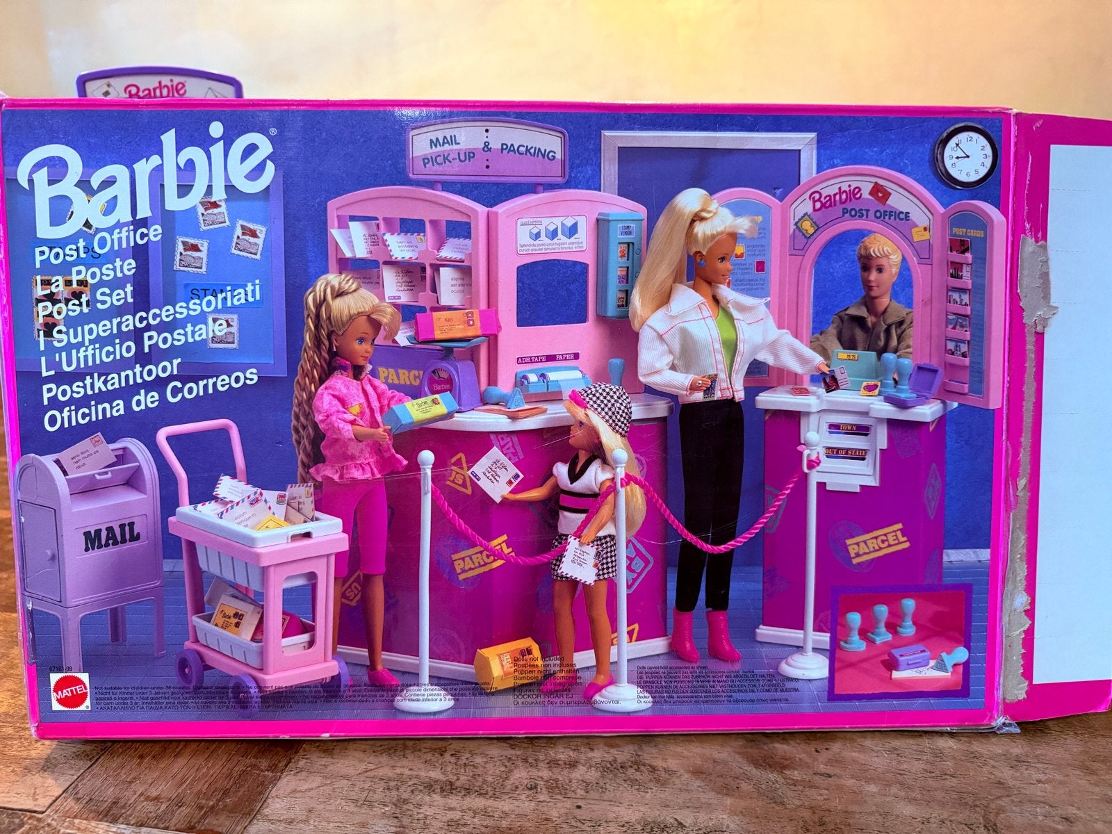 Vintage Barbie Postkantoor Speelset (1994) - Compleet!, Ophalen of Verzenden, Zo goed als nieuw, Overige typen