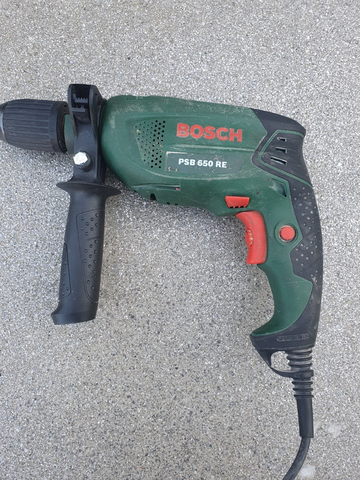 Bosch PSB 650 RE Klopboormachine - Gebruikt, Boormachine, Ophalen of Verzenden, Variabele snelheid, Gebruikt