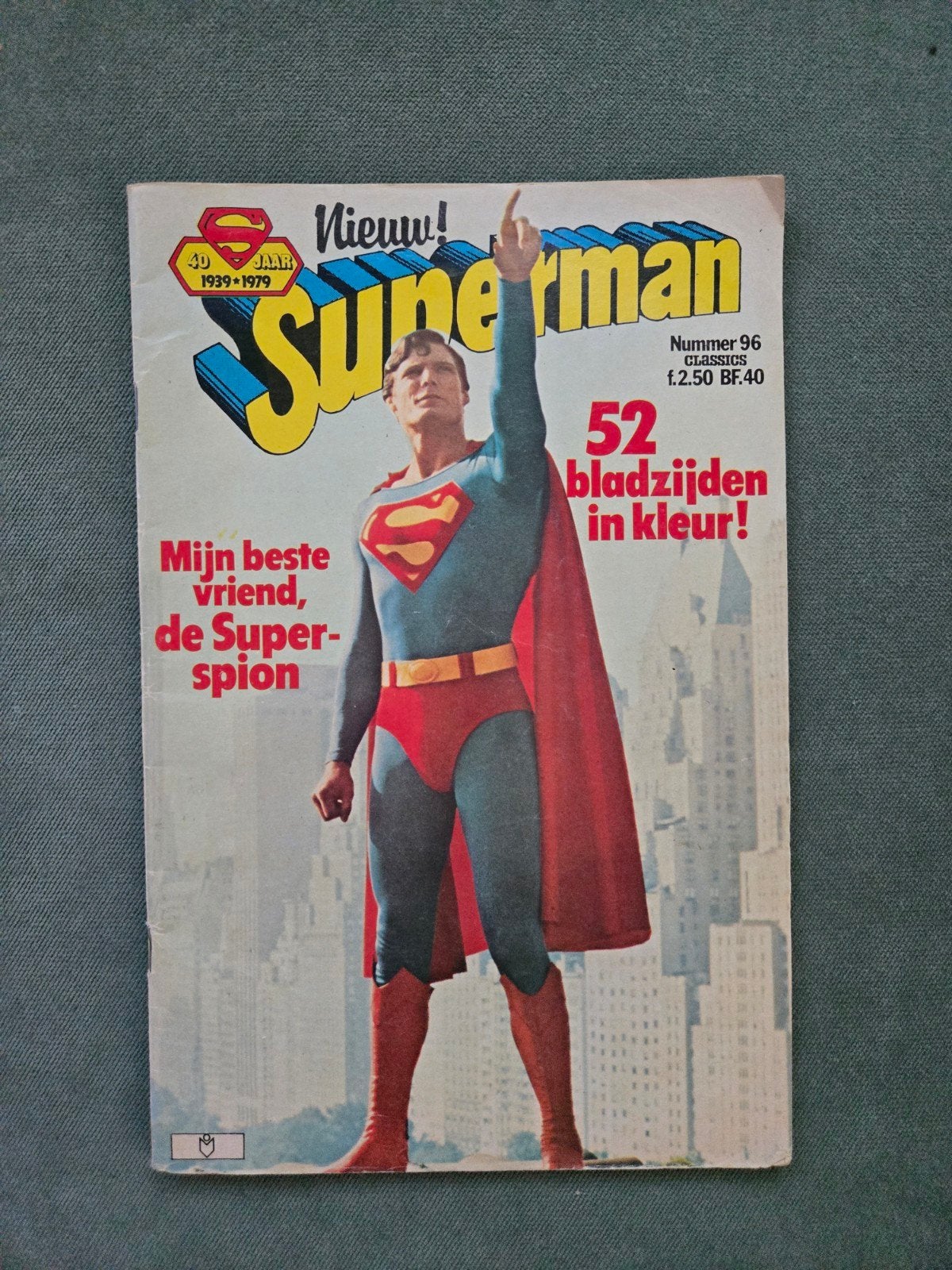 Superman strip 96 uit 1979, Europa, Ophalen of Verzenden, Gelezen, Eén comic