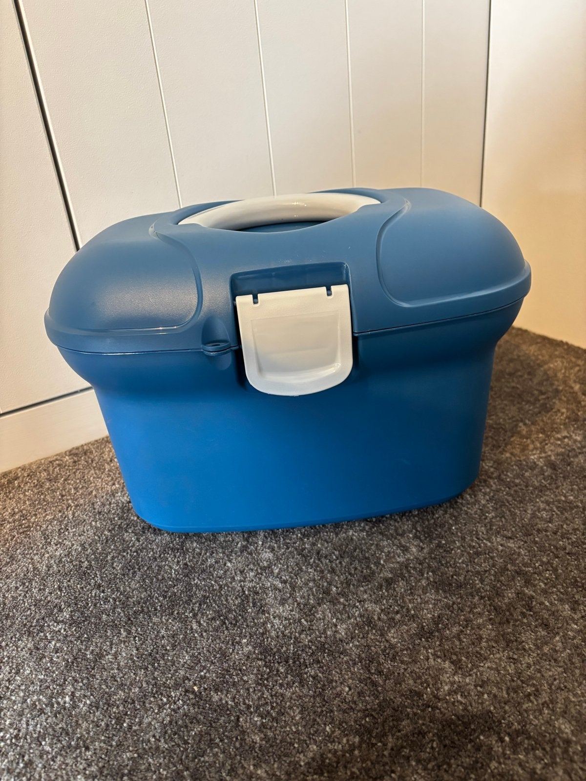 Curver naaidoos / opbergdoos - Blauw, Ophalen of Verzenden, Zo goed als nieuw, Overige typen