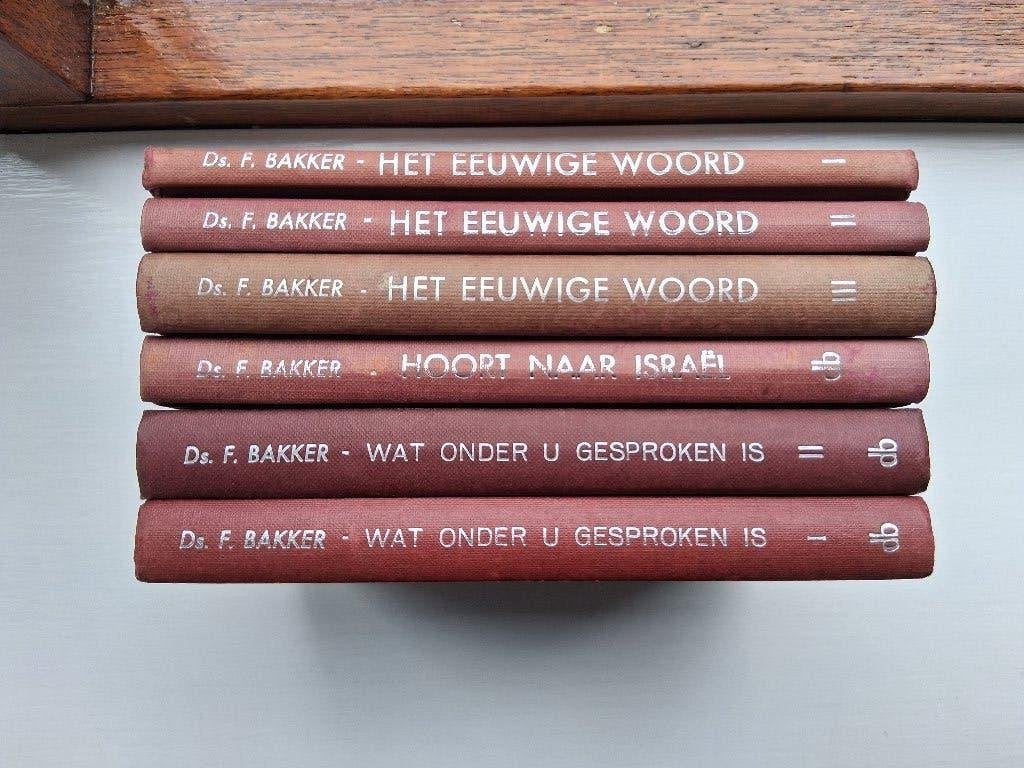 Diverse boeken - ds. F. Bakker, F. Bakker, Christendom | Protestants, Ophalen of Verzenden, Zo goed als nieuw