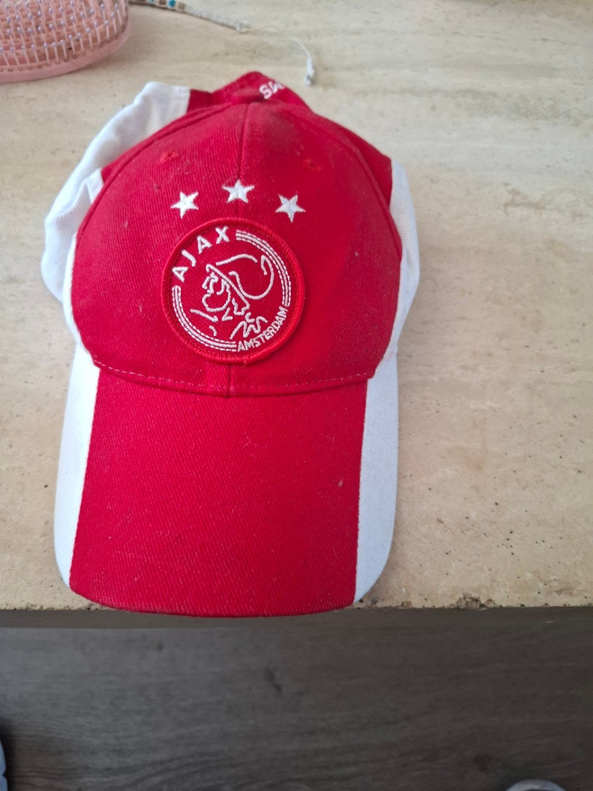 Ajax Pet Rood/Wit - Voetbalfan Must-Have, Pet, Ajax, Gedragen, One size fits all