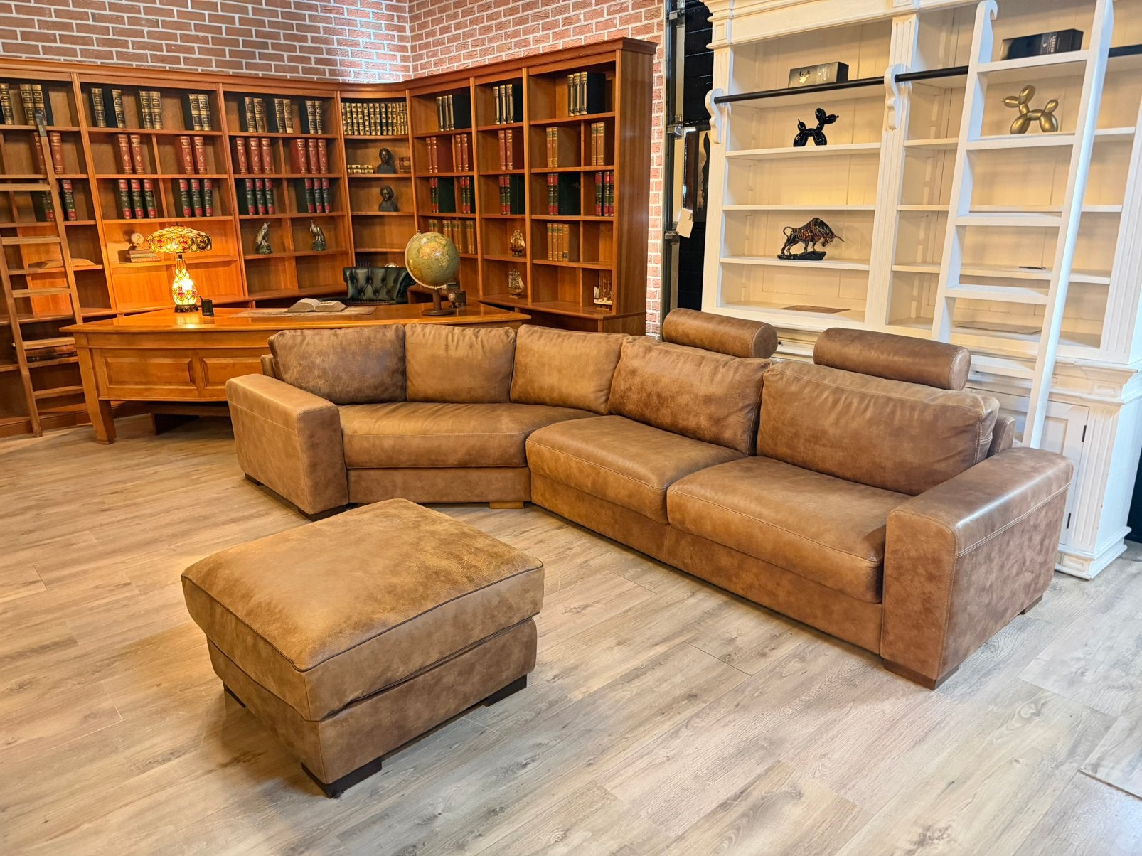L’Ancora Collection Luxe Hoekbank | Echt Africa-leder |