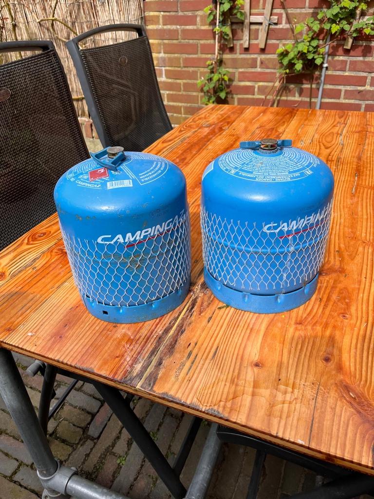 2 Campinggaz gasflessen - 2,75 kg, Ophalen, Gebruikt