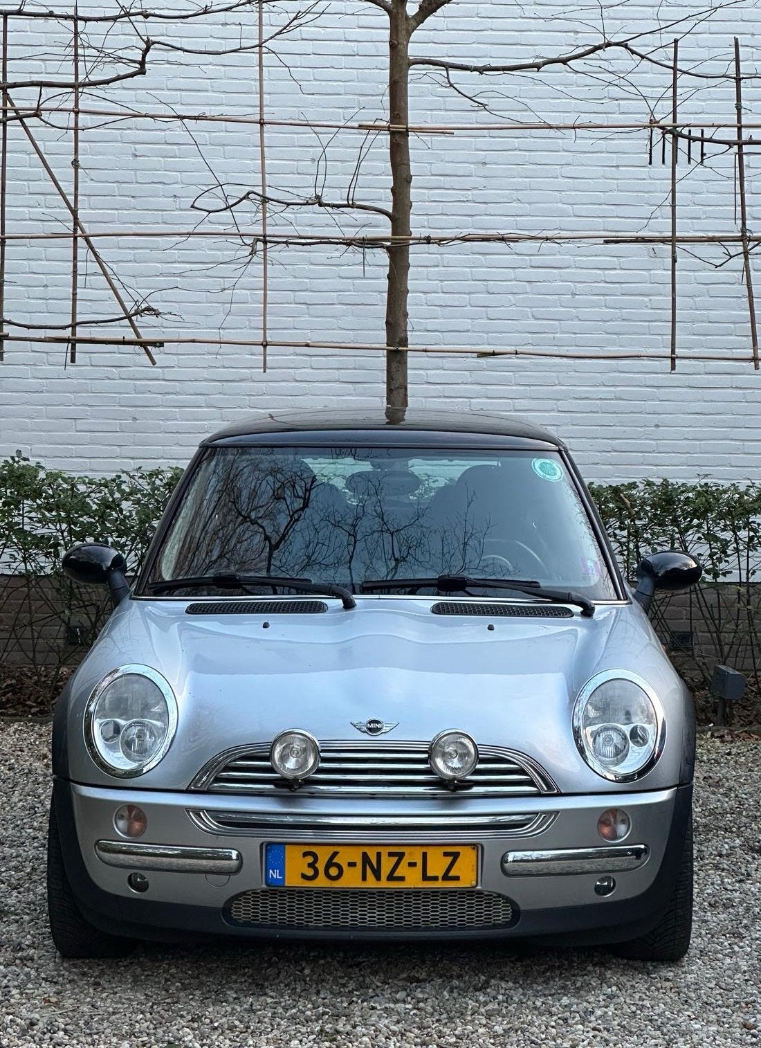 Mini Cooper 1.6 – Zilver, zwart dak – APK nov ’26 - 160k km, Auto's, Mini, Particulier, Cooper, Bluetooth, Centrale vergrendeling