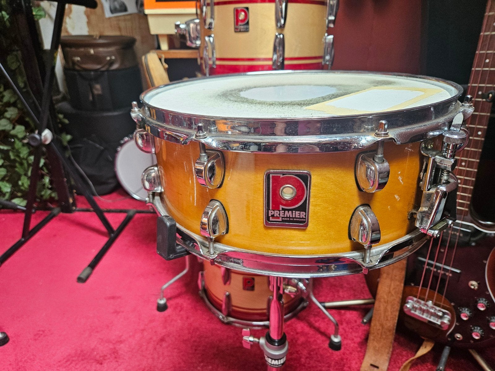 Premier XPK Astria snare drum. Topaz., Ophalen of Verzenden, Gebruikt, Trommel
