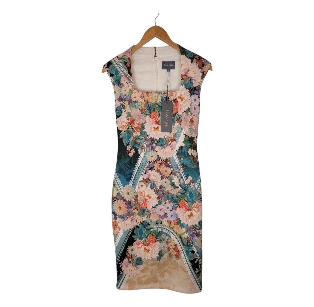 Phase Eight Theodora Scuba Jurk Maat S Nieuw, Kleding | Dames, Jurken, Meerkleurig, Nieuw, Ophalen of Verzenden, Phase Eight