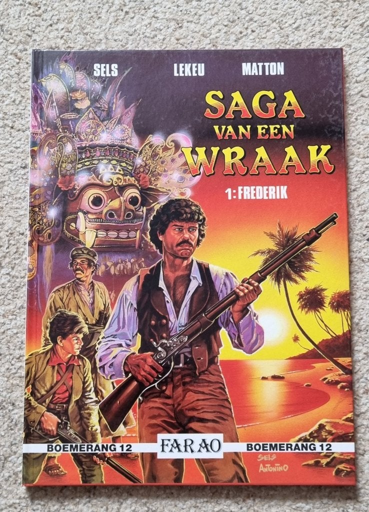 Saga van een wraak: Frederik | Farao | Collectie Boemerang12, Erwin Sels /Matton /Leke, Eén stripboek, Ophalen of Verzenden, Zo goed als nieuw