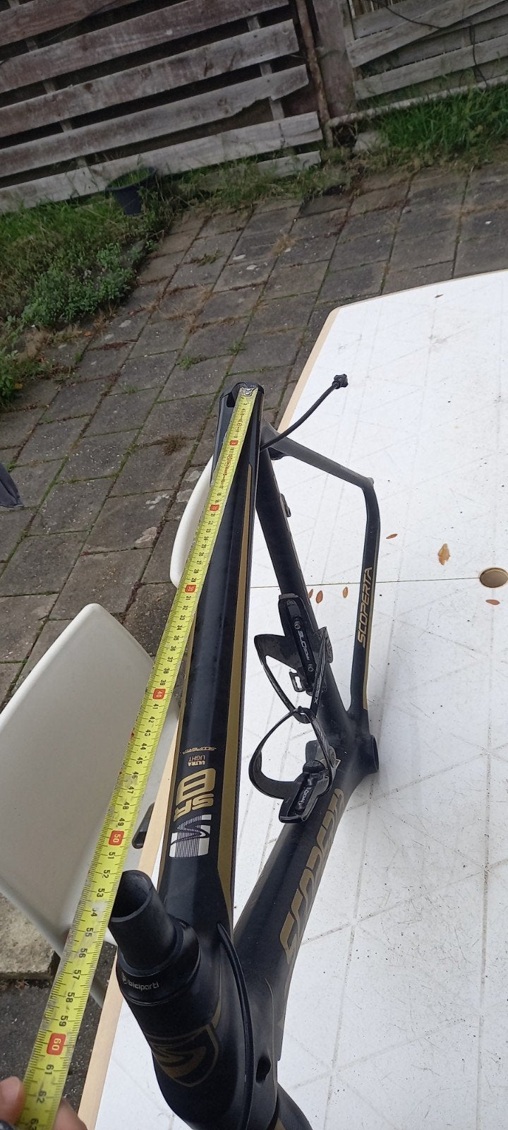 Carbon fietsframe Scoperta SR80, Frame, Gebruikt, Ophalen of Verzenden, Racefiets