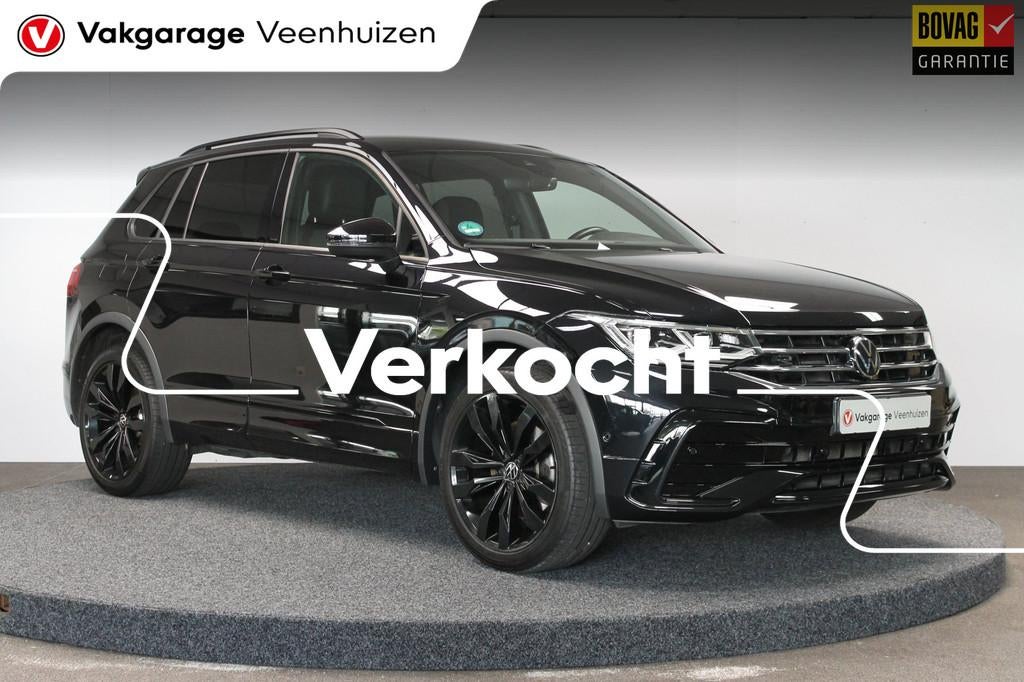 Volkswagen TIGUAN 1.4 TSI eHybrid R-Line Business+|Rijklaar, Auto's, Volkswagen, Alcantara, Zwart, 59 km/l, Hybride Elektrisch/Benzine