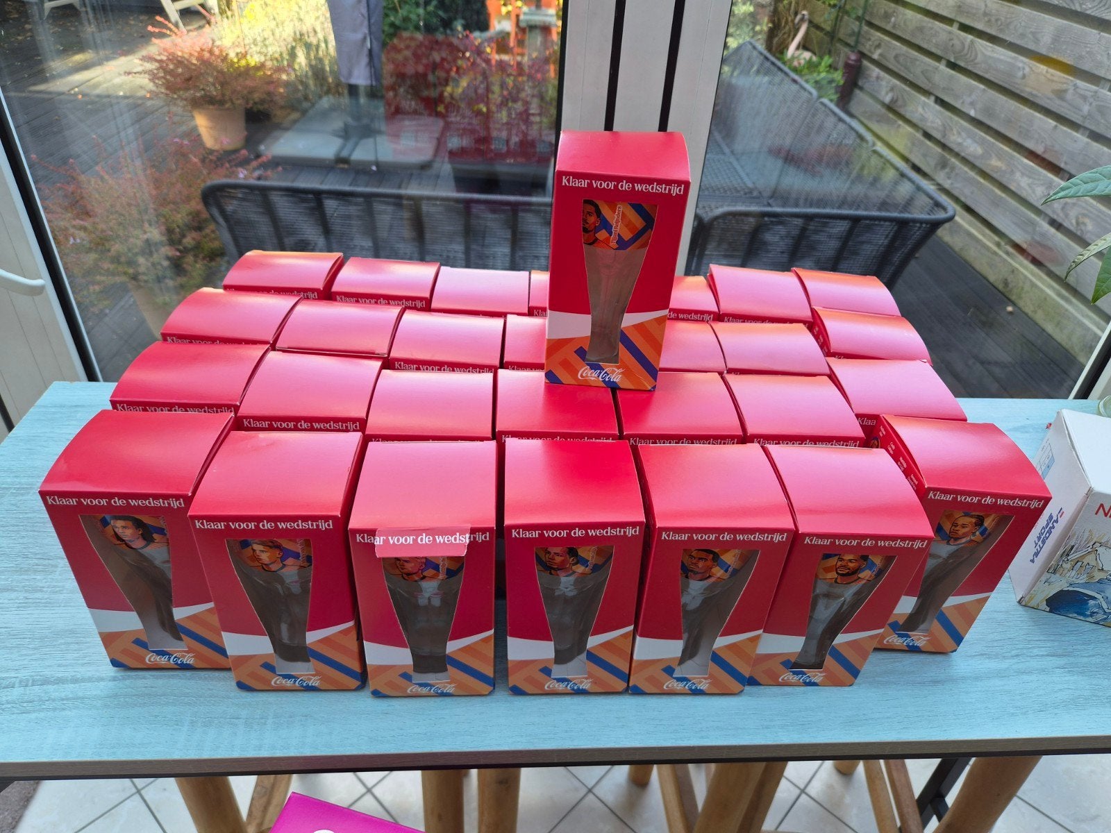 Coca Cola WK glazen 29 stuks zeker 1 set compleet, Verzamelen, Ophalen, Nieuw, Frisdrankglas
