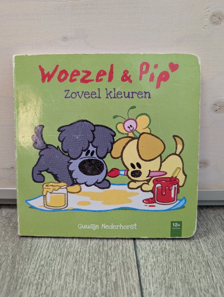 Woezel en pip - Zoveel kleur - Guusje Nederhorst, Boeken, Gelezen, Ophalen of Verzenden, 1 tot 2 jaar, Guusje Nederhorst