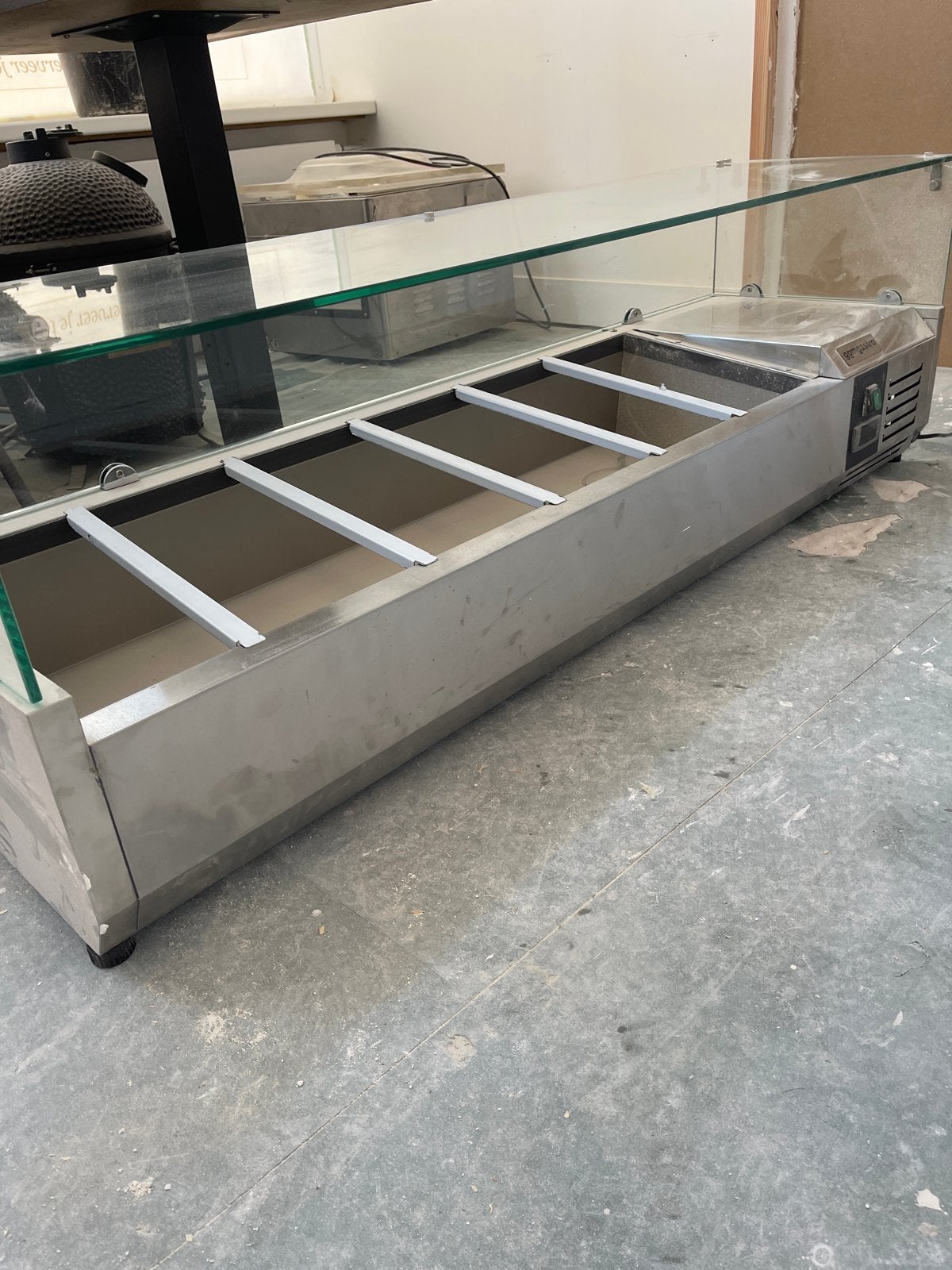 GGM Gastro Koelvitrine AGG144ND - Gebruikt, Ophalen, Gebruikt, Koelen en Vriezen