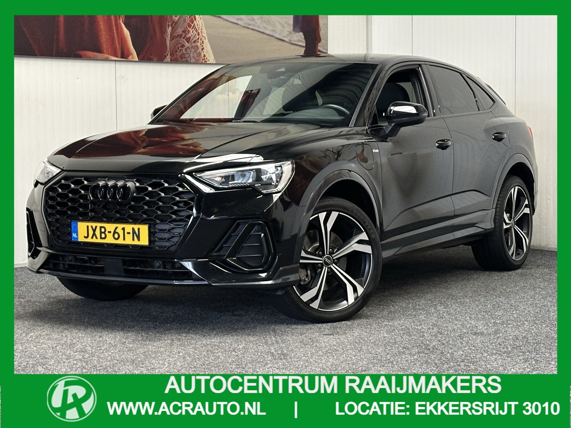 Audi Q3 Sportback 45 TFSI E S EDITION NAVIGATIE CRUISE CONTR, Auto's, Gebruikt, Zwart, Zwart, Hybride Elektrisch/Benzine