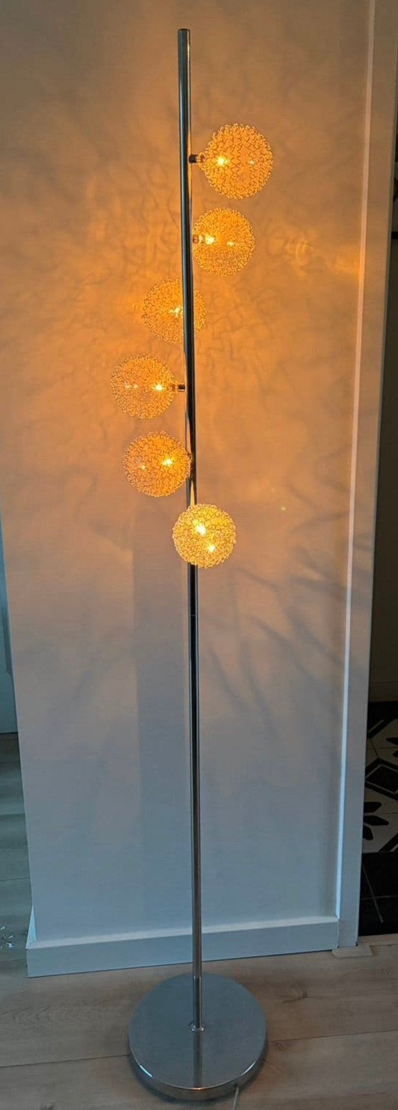 Staande lamp, Huis en Inrichting, Ophalen, Gebruikt, Metaal, 150 tot 200 cm