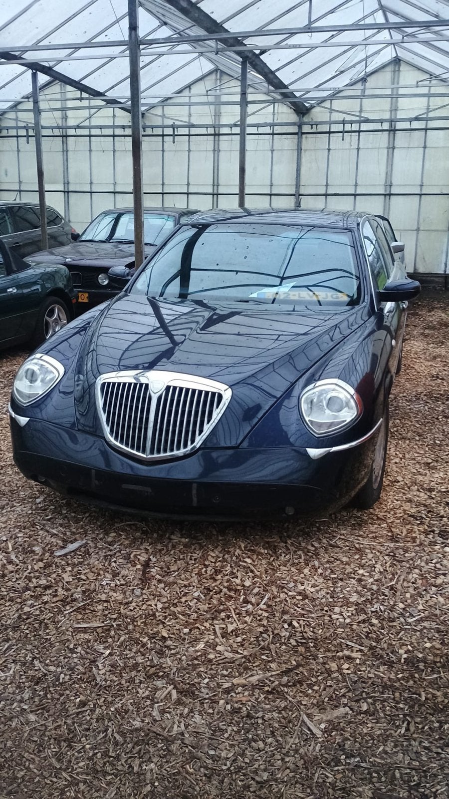 Lancia Thesis 3.0 V6 Comfortronic 2003 Blauw, Blauw, 1795 kg, Origineel Nederlands, 215 pk