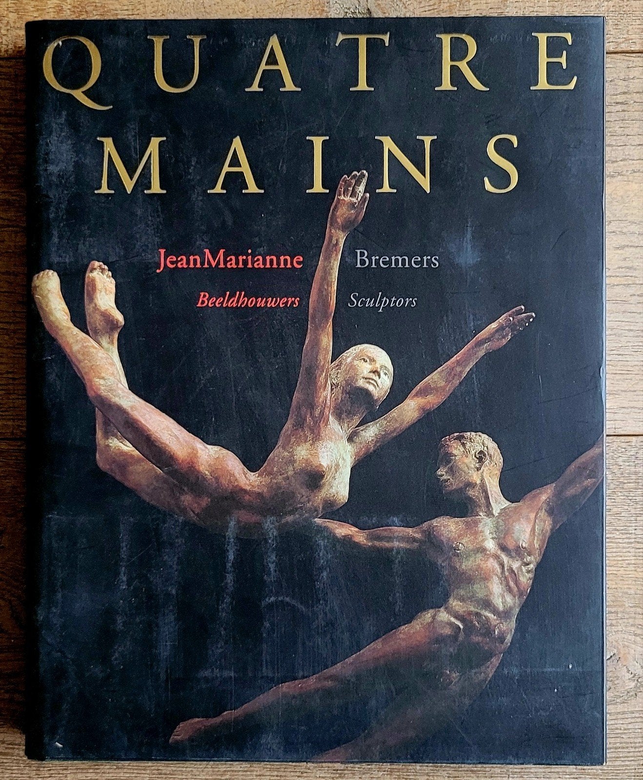 Quatre Mains - JeanMarianne Bremers Beeldhouwers Sculptors, Ophalen of Verzenden, Zo goed als nieuw, Overige onderwerpen, JeanMarianne Bremers