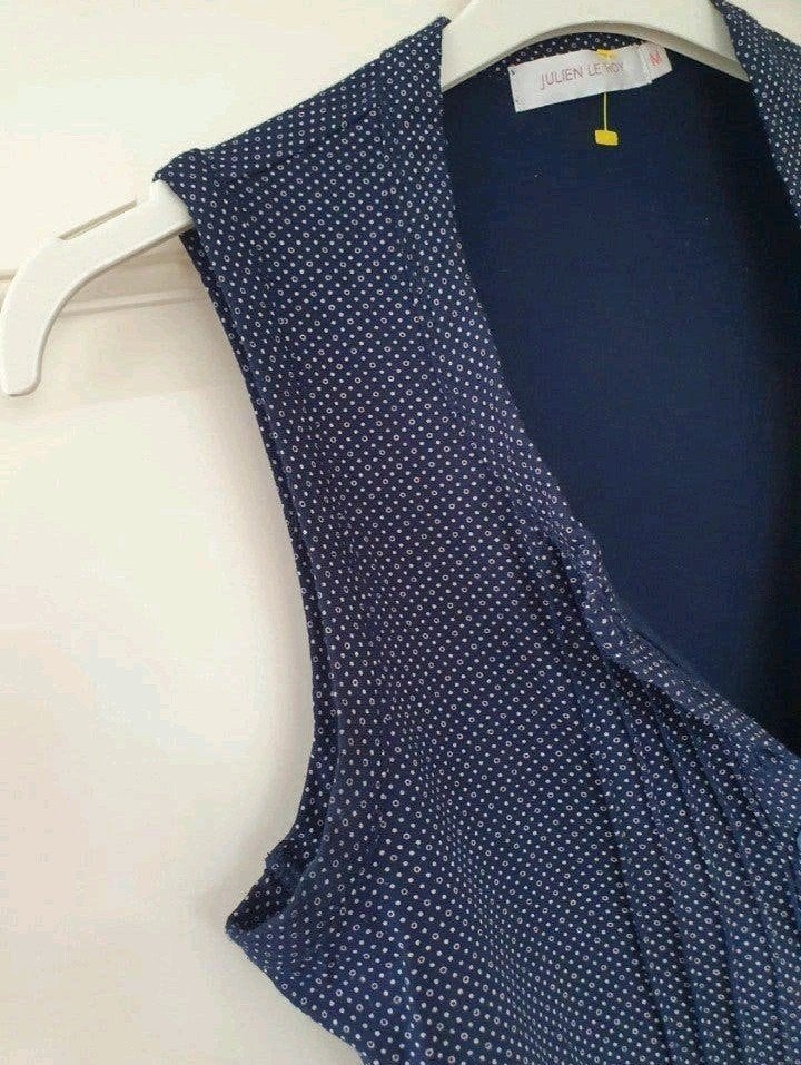 Julien le Roy stretchtop mt S of M misschien L 💙🤍, Kleding | Dames, Maat 38/40 (M), Blauw, Ophalen of Verzenden, Zo goed als nieuw