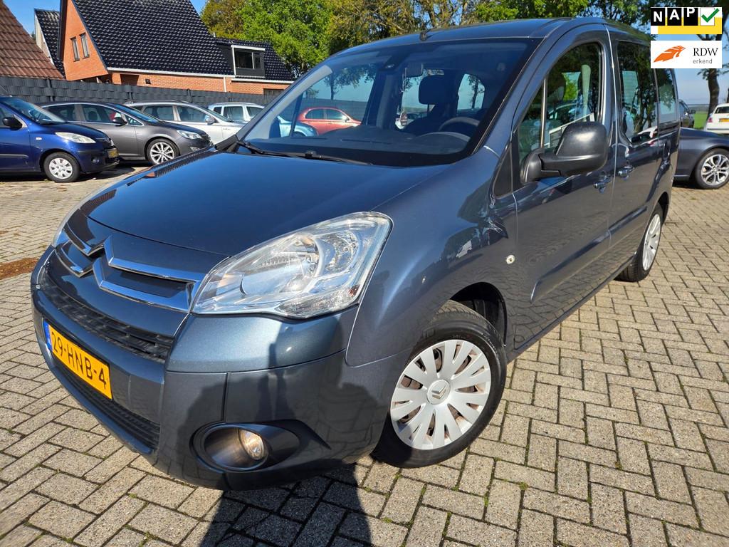 Citroen Berlingo 1.6-16V Multispace 2009. Airco/Cruise/Trekh, Auto's, Voorwielaandrijving, Stof, Zwart, 4 cilinders
