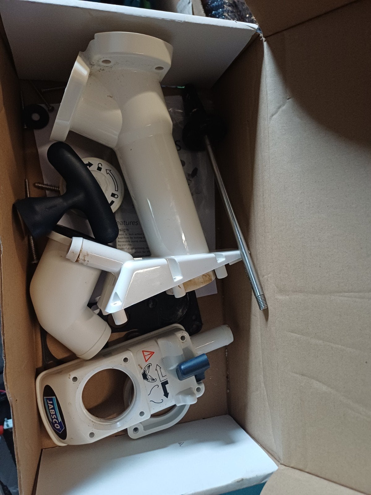 Toiet pomp Jabsco, Ophalen, Gebruikt, Kombuis en Sanitair, Zeilboot of Motorboot