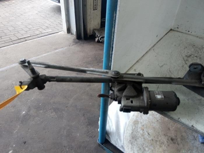 Ruitenwismotor + Mechaniek van een Peugeot 307, Gebruikt, -, -, Ophalen of Verzenden