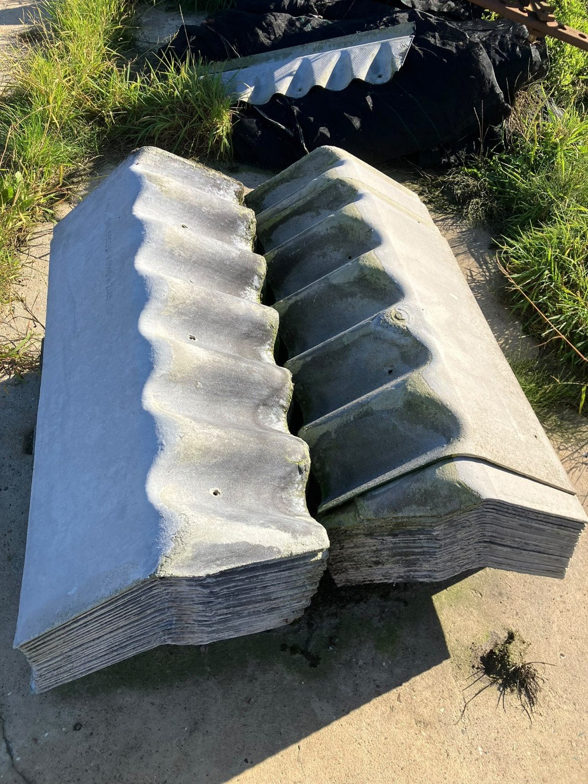 Nokstukken Golfplaat - 30 meter lengte, Doe-het-zelf en Verbouw, Ophalen of Verzenden