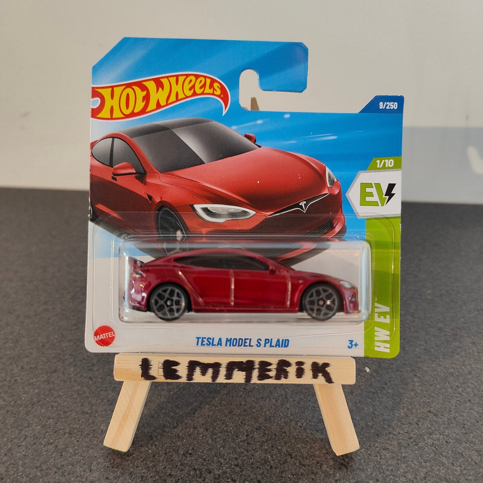 Hot Wheels Tesla Model S Plaid Rood - Nieuw in Verpakking, Hobby en Vrije tijd, Modelauto's | Overige schalen, Ophalen of Verzenden