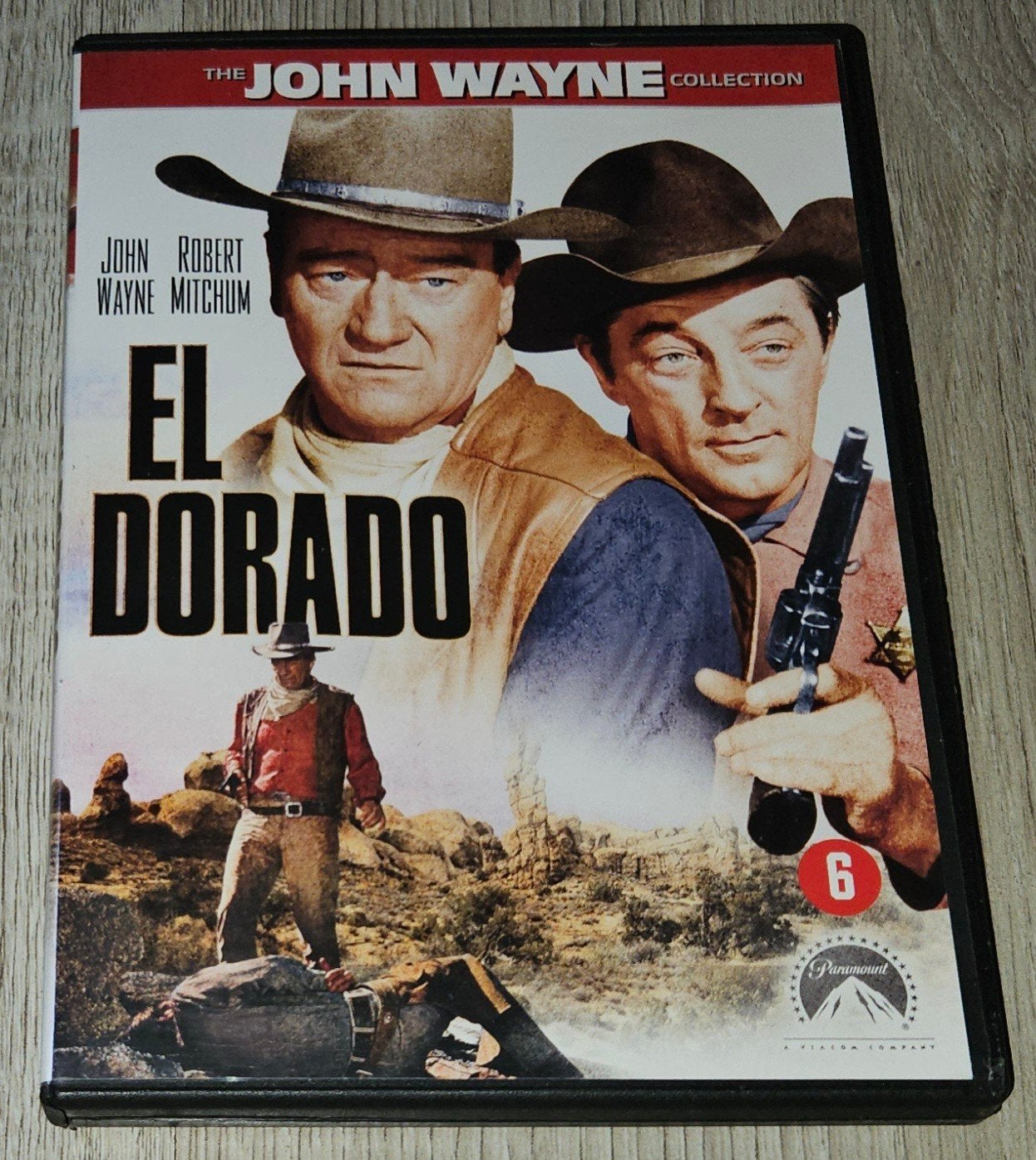 El Dorado - John Wayne (DVD), Gebruikt, Spaans, Ophalen of Verzenden, Spaans