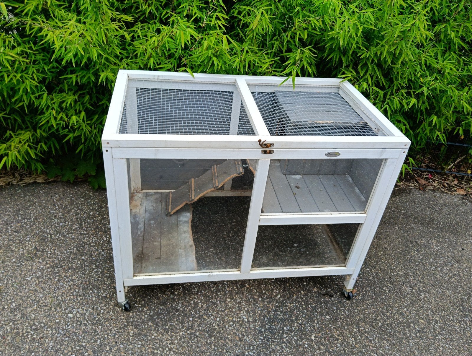 Caviahok Konijnenhok Hok, Dieren en Toebehoren, Knaagdieren en Konijnen | Hokken en Kooien, Ophalen, 90 cm of meer, Hok, 110 cm of meer