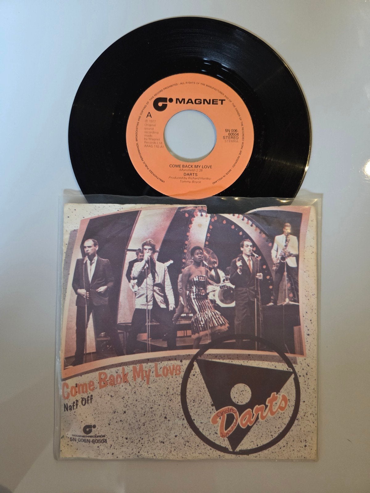 Darts - Come back my love, Ophalen of Verzenden, Gebruikt, 7 inch, Pop