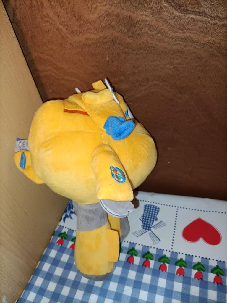 Super wings vliegtuig met benen 26 cm groot, Ophalen of Verzenden, Zo goed als nieuw, Overige typen