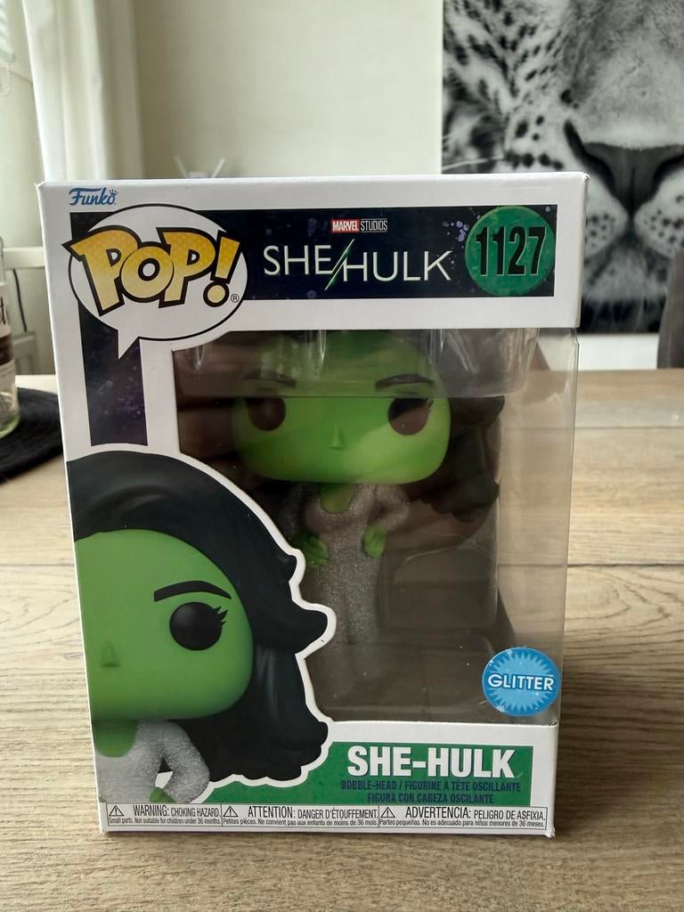 Funko Pop! She-Hulk 1127 met glitter jurk, Ophalen of Verzenden, Nieuw