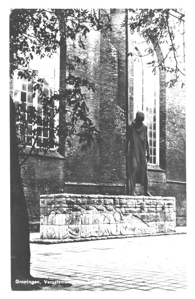 968577	Groningen	Oorlogsmonument	 40/45	 Onbeschreven, Verzamelen, Ophalen of Verzenden, 1940 tot 1960, Ongelopen, Groningen