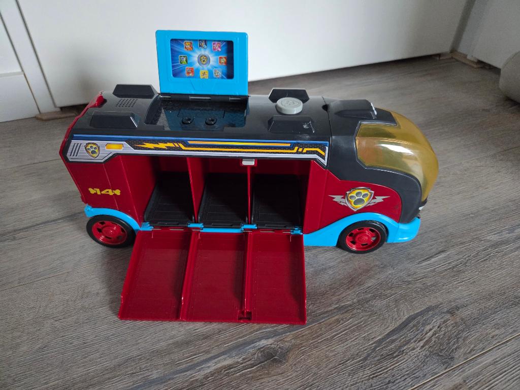 paw patrol bus patroller, Kinderen en Baby's, Speelgoed | Speelgoedvoertuigen, Ophalen of Verzenden, Gebruikt