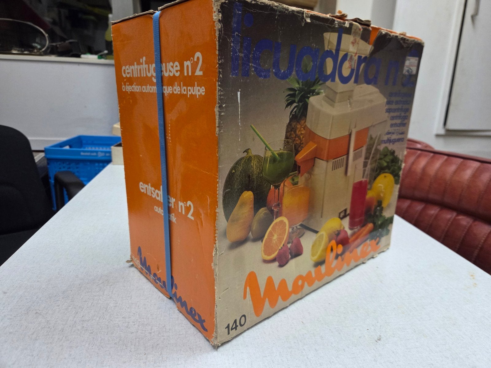 Vintage Moulinex Sapcentrifuge 140 - Nieuw in doos, Ophalen of Verzenden