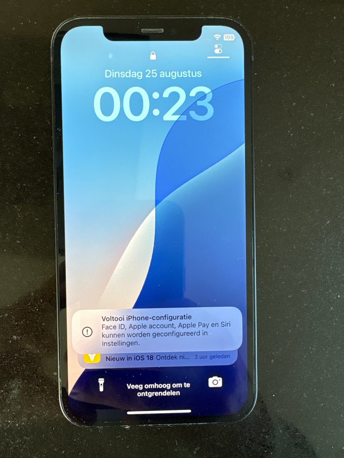Apple iPhone 12 Zwart 128GB, Telecommunicatie, Mobiele telefoons | Apple iPhone, 128 GB, IPhone 12 Mini, Zwart, Ophalen of Verzenden