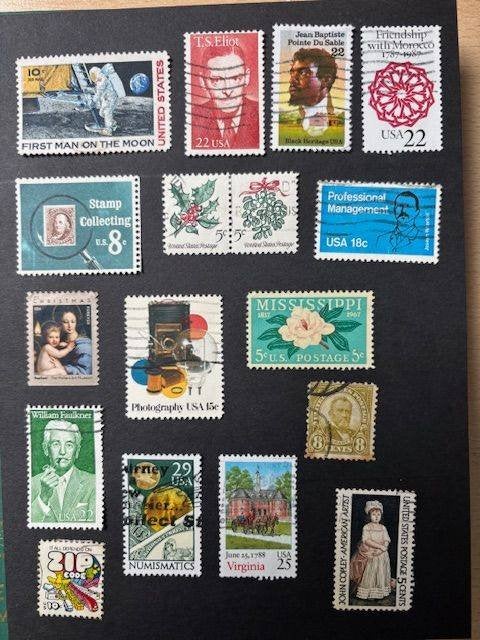 postzegels USA, Verzenden, Buitenland