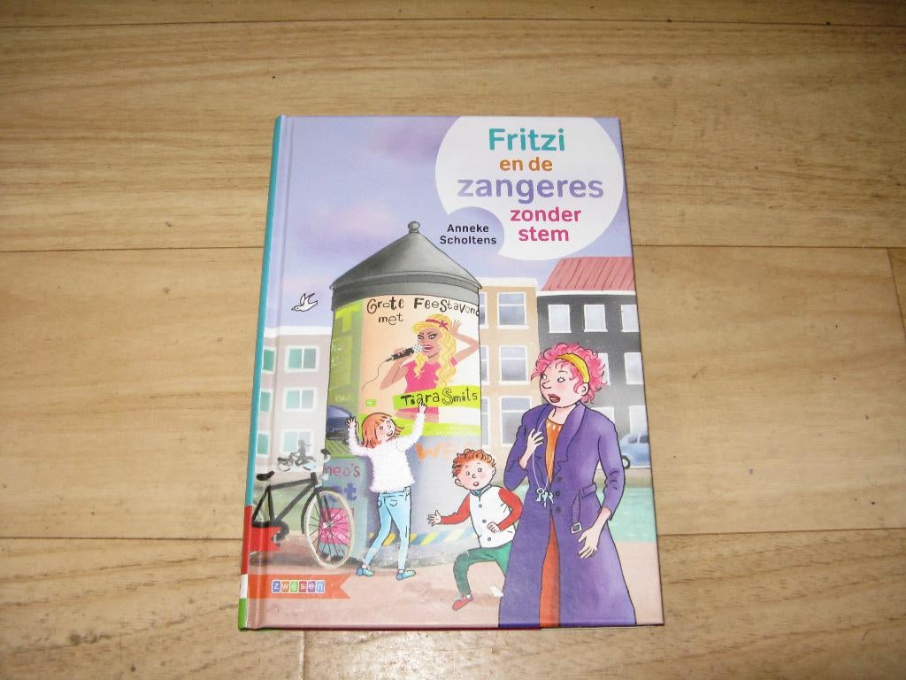 Anneke Scholtens - Fritzi en de zangeres zonder stem, Boeken, Kinderboeken | Jeugd | 10 tot 12 jaar, Gelezen, Ophalen of Verzenden