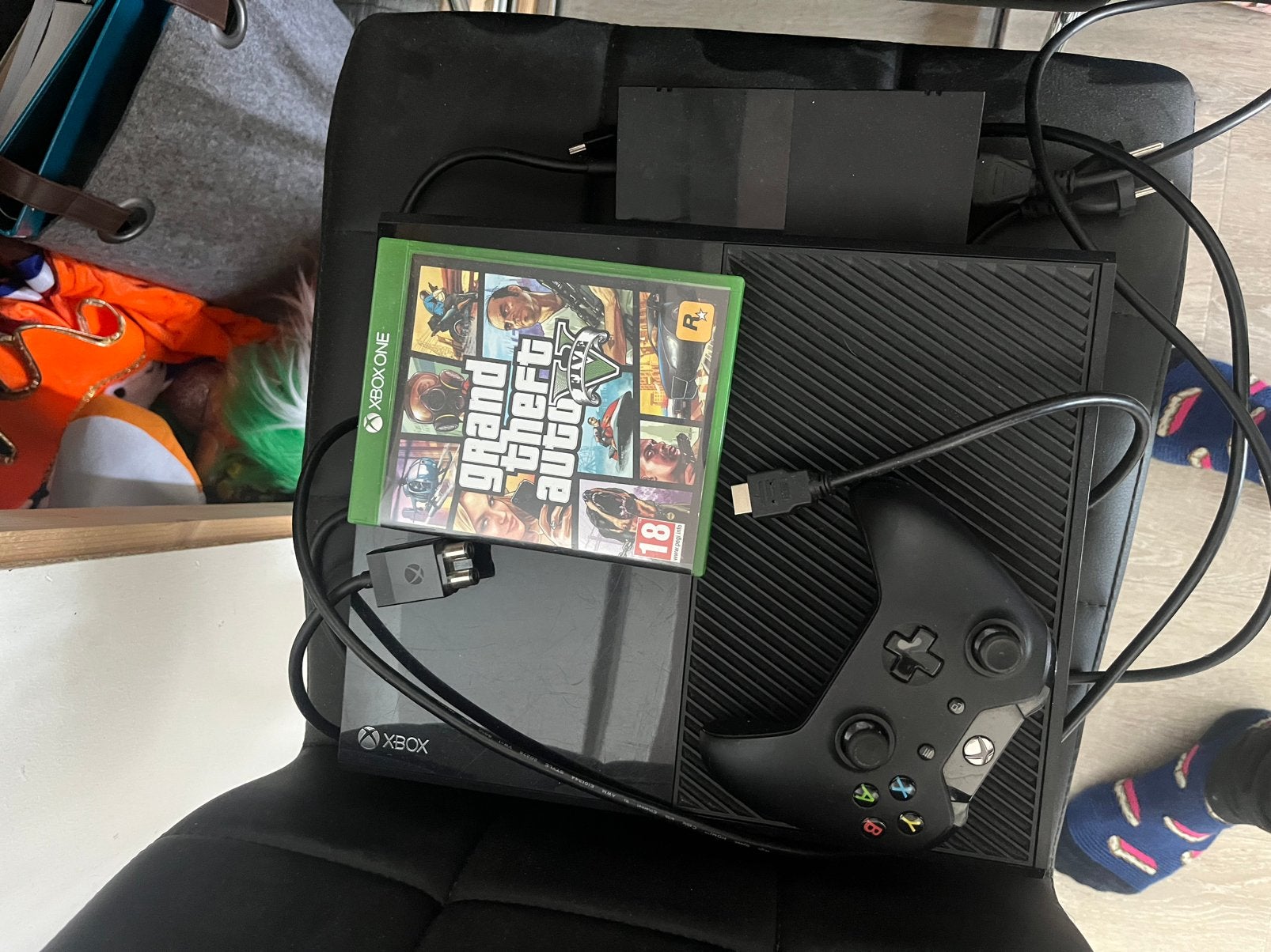 Xbox one met GTA5 en controller, Spelcomputers en Games, 1 speler, Zo goed als nieuw, Vanaf 3 jaar, Ophalen