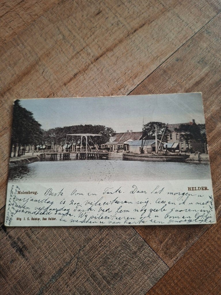 den helder, Ophalen of Verzenden, Voor 1920, Gelopen, Noord-Holland
