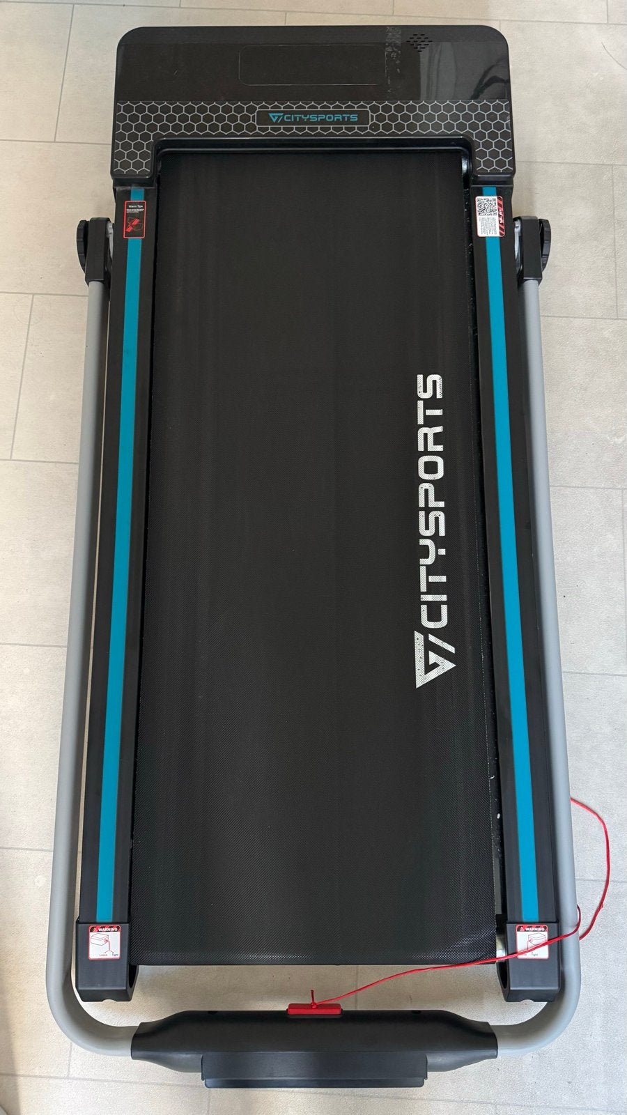 Electric walking pad / opvouwbare elektrische loopband, Ophalen, Gebruikt, Metaal, Loopband