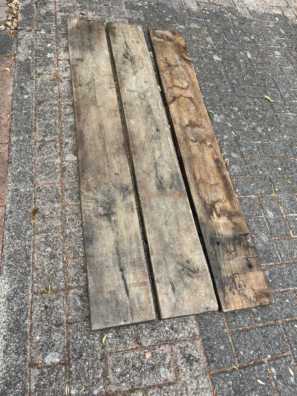 Eiken planken gebruikt., Ophalen, Gebruikt, Minder dan 180 cm, Planken